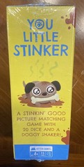 You Little Stinker Matching Dice Game Ages 4+ 2-5 Players w/ Doggy Shaker NEW