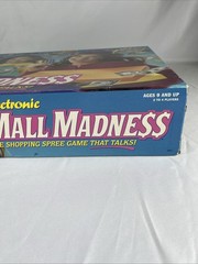 Electronic Mall Madness Milton Bradley-100% Complete w/ Working Electronic Unit