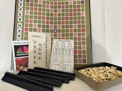 Vintage 1981 Show & Righter Scrabble Grand Slam Word Game Complete Set