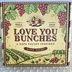 Love You Bunches Game Napa Valley Inspired Date Night Couples Wine New Open Box