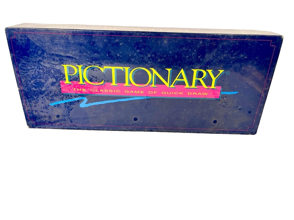 VTG 1993 Pictionary The Classic Game Of Quick Draw Milton Bradley Sealed!! NIP