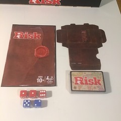 Risk The Game of Strategic Conquest 2015 Hasbro Gaming Complete