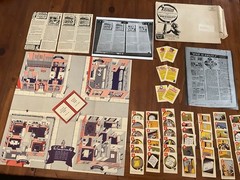 Unused 1937 All Colored-Paper/Radio Advtsg-Premium Send-In Game “WHO IS GUILTY?”