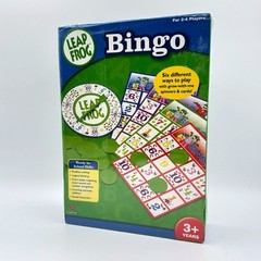 Leap Frog BingoFor 2-4 Players Six Ways To Play Spinners & Cards Game 3+ Years