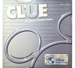 Hasbro Clue The Classic Mystery Game Disney Vacation Club DVC Special Edition VG