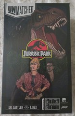 Unmatched: Jurassic Park Dr. Sattler vs T. Rex – Mondo – New, Sealed, Limited