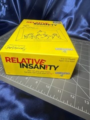 Relative Insanity Game -Jeff Foxworthy- Play Monster 4-12 Players /14+ Years Old