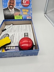 Family Feud 6th Edition Board Game 2017 Steve Harvey At Home With Buzzer