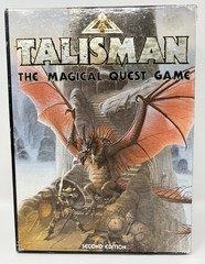 Talisman 2nd Edition w/ Expansion – Incomplete Games Workshop The Magical Quest