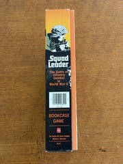 Avalon Hill Squad Leader WWII Board Game 4th Ed. 1,115 Counters 5 Mapboards 1977