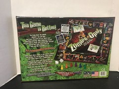 Zombie – Opoly Board Game by Late for the Sky New Factory Sealed Made In USA