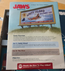 Ravensburger Jaws Board Game Strategy Suspense 2-4 Players Ages 12+