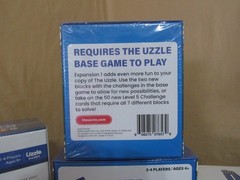 NWT Lot of 4 The Uzzle Board Game Family Block Puzzle Games, Expansion & More