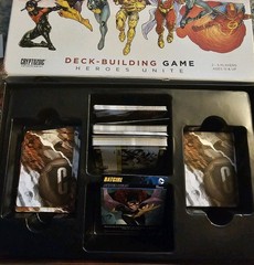 DC COMICS Deck-Building Game Heroes Unite Cryptozoic Cards Super Villains 2013