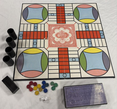 Selchow & Righter Vintage Parcheesi Popular Edition A Royal Game Of India No Box