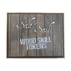 Kazoodoo Games Board Game Wood Skill Tokens – Salt & Sail SW (VG/New)