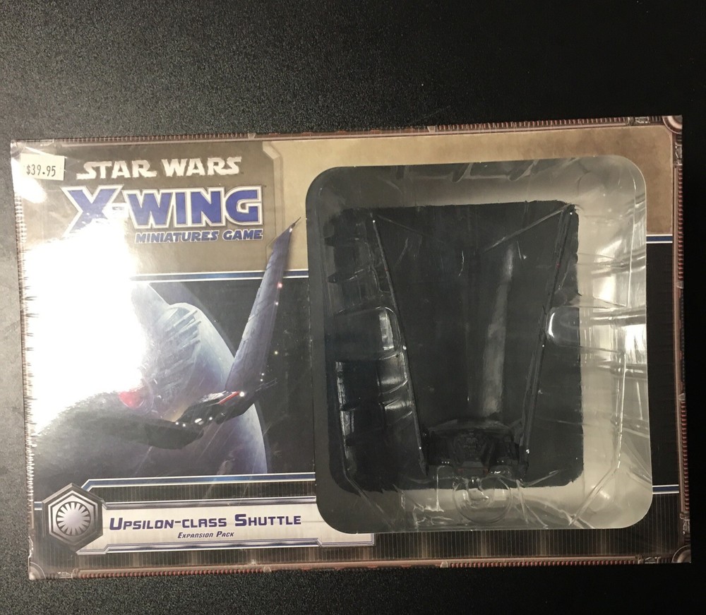 Star Wars X-Wing 1st Edition Miniatures Game Upsilon-class Shuttle EXPANSION