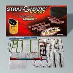 Hockey Strategy Board Game – Current Edition, Fun for All Ages, Sports Simulatio