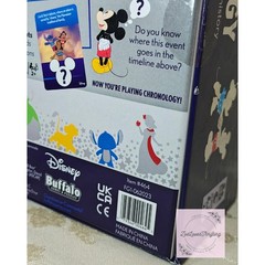 Buffalo Disney Edition Multicolored Chronology History Trivia Card Game New