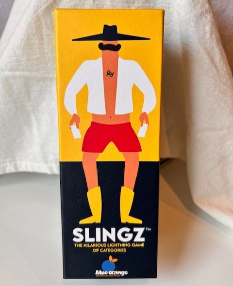 Slingz Party Game Blue Orange Fast-Paced Family Category Game 2-7 Players NEW