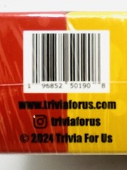 Trivia For Us ~ A Mind Game For The Culture~Black Culture Trivia Party Game New