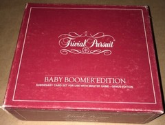 Vintage Trivial Pursuit Baby Boomer Edition Subsidiary Card Set For Master Game