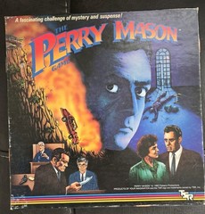 TSR The Perry Mason Game Mystery Board Game 1987 2+ Players Ages 12+ Complete