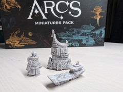 Cole Wehrle’s ARCS: Miniatures Pack 100+ Miniatures Kickstarter OOP *AS NEW*