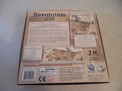 REVOLUTION OF 1828 by STEFAN FELD, RENEGADE GAME STUDIOS, NEW IN OPEN BOX!