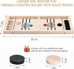 Large Sling Puck Tabletop Game Hockey Board Game Ultimate Champion