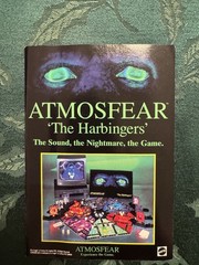 Vintage 1995 Mattel Atmosfear The Harbingers Horror VHS Board Game Near Complete