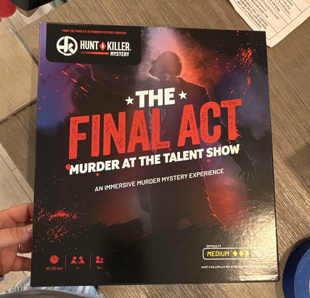 Hunt A Killer The Final Act: Murder at the Talent Show Immersive Game 14+