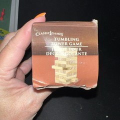 Tumbling Tower Game 72 pcs NEW Classic Games 2-4 Players Wood Pieces Greenbriar