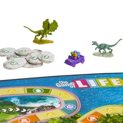 The Game of Life Jurassic Park Edition Family Board Game for Ages 8 and Up