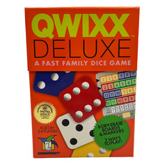 Qwixx Deluxe Family Dice Game Gamewright 2016 Complete Mensa Select