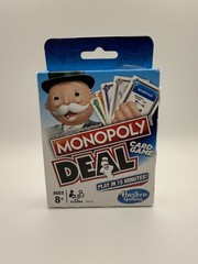 Monopoly Deal Card Game Hasbro Gaming Ages 8+ 2-5 Players – Brand New Sealed