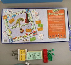 Vtg 2000 Whoville-opoly Board Game How the Grinch Stole Christmas Monopoly Y2K