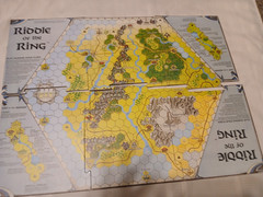 I.C.E. Riddle of the Ring 1985 Lord of the Rings J.R.R. Tolkien Board Game Rare