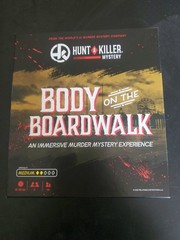 Hunt a Killer Body on the Boardwalk Immersive Murder Mystery Board Game Clues