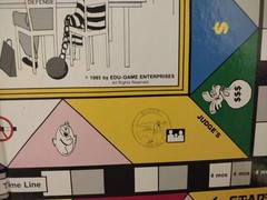 U B The Judge Vintage Crime & Punishment Board Game 1985 Edu-Game Enterprises