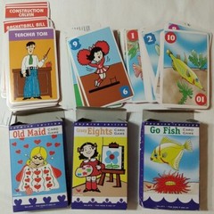 7 Games Ages 3 -4-5 Memory Hippos Yahtzee Popomatic Clue Jr Skip-Bo Jumbo Cards