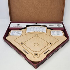 Across The Board Baseball Game Wooden Complete Made In USA Dr Toy Award 2007
