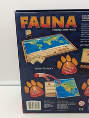 FAUNA A Wild Game by Friedemann Friese 2010 FoxMind COMPLETE Animal Trivia