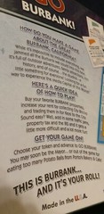Burbank-opoly MONOLPOLY Late for the Sky brand