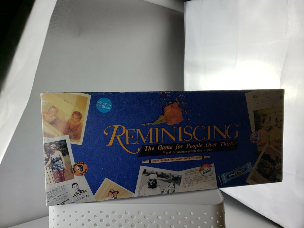 Reminiscing Board Game by TDC Games 1993 Edition New Sealed.