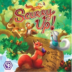 Scurry Up Board Game Uncommons Publishing UP-2025-002V1-EN Squirrel Family Fast