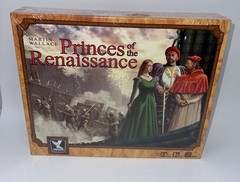 Princes of the Renaissance Board Game Mercury Games 2016 Factory Sealed