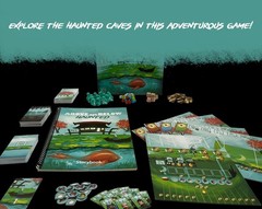Above And Below Haunted Board Game Spooky Story Adventure Red Raven Games Light