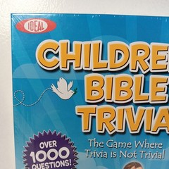 Children’s Bible Trivia Game/Over 1000 Questions/Spiritually Sound/Sealed