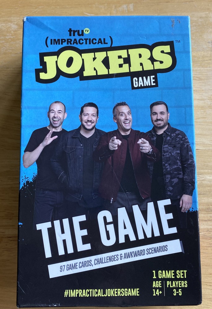 JOKERS The Game: Wilder Games / TruTV (Impractical) Jokers (2020) Toys Fun Card